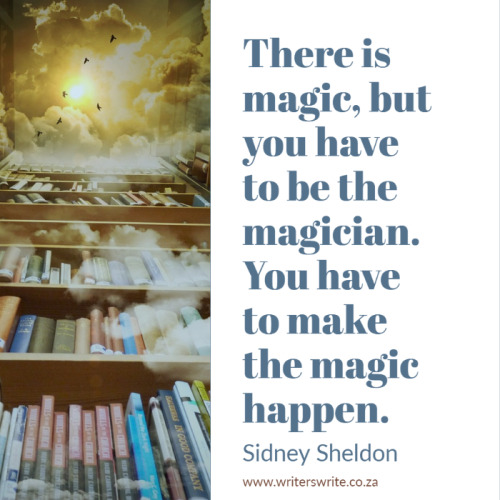 writerswritecompany: Quotable – Sidney SheldonFind out more about the author here