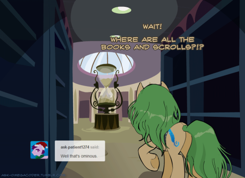 ask-omegacoder:Denied! We Repair Ponies #183Gasp! =o