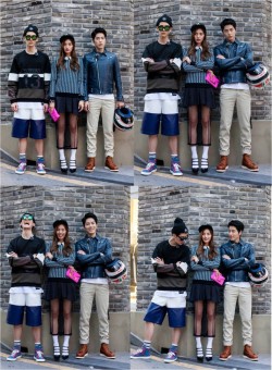 visualkpop:  Jo Minho, Nana, and Hong Jonghyun