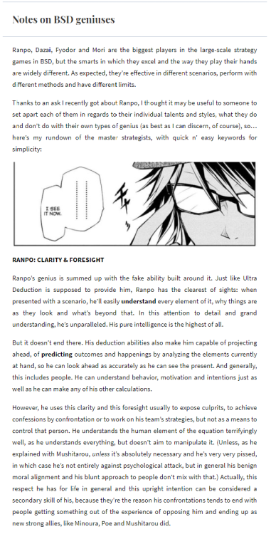 gold-pavilion: Repost of my old BSD meta post on the 4 main strategists of the series (so far), brou