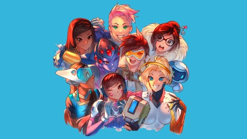 Overwatch: Multiple Character Wallpapers •Two or more characters •Diverse art styles •HD