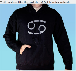 2spooky4pikkle:  sCREAMS GUYS NOW WE CAN COSPLAY AS TROLLS IN OVERSIZED HOODIES AND BE ADORABLE 