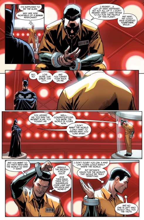 Batman vs. Superman.[from Injustice 2 (2017) #1]