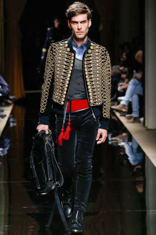 sartorialadventure:Balmain menswear, fall 2016Yes please, I want men to dress like they’ve stepped o