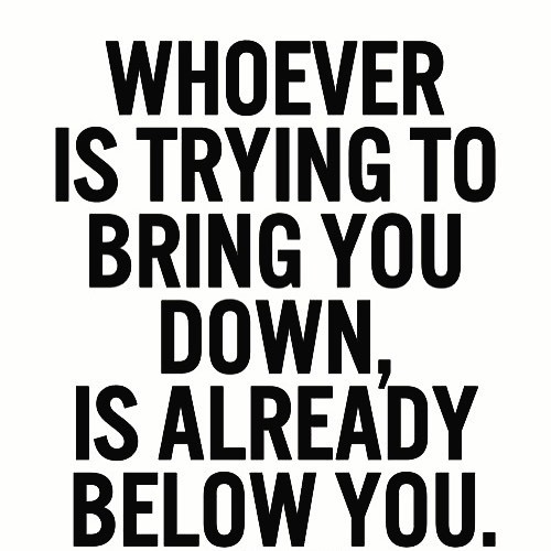 Always remember that, not that I exist with the thought that I&rsquo;m better than other people.