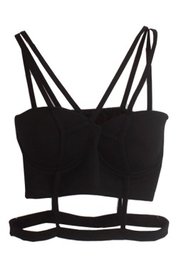 Beautifulrandomnesssss:  Breatheandgoon:  Cheap Strappy Croptops That Are Absolutely