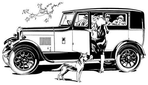 Detail from a 1928 Singer Cars ad https://flic.kr/p/24RNGcy