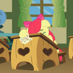 allponyarebestpony:  applebloom ~ do you