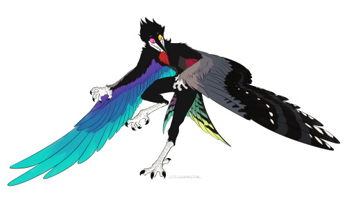 Harpy Spamton commisison for @/TDLBallistic on Twitter!