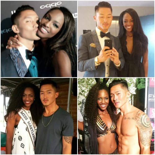 tomfordvelvetorchid:togepistew:securelyinsecure:Models Mamé Adjei and Justin KimYES THEY ARE SO GOOD