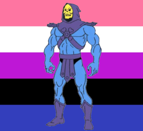 gauntletmakesicons: Genderfluid Skeletor Icons for Anon