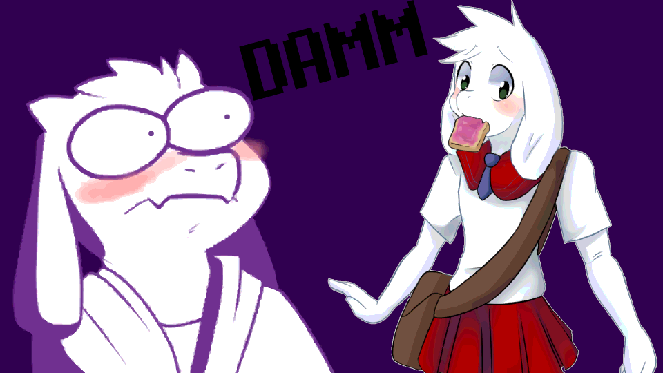 steelsoldier:  OH GOD, artwork by @dreemurr-reborn and @trandafilov   &lt; |D