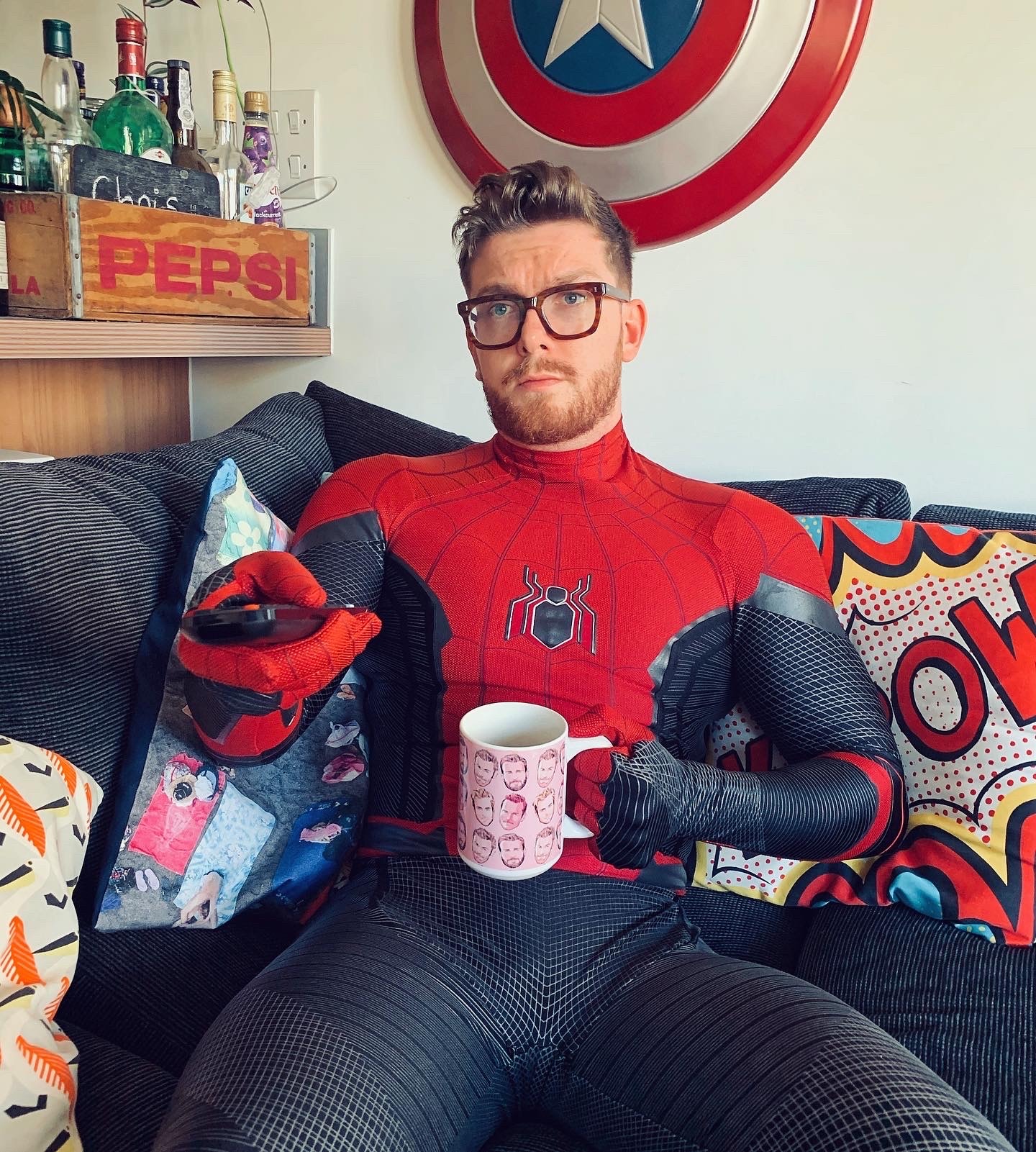 chrisjonesgeek:When you’re not over Comic Con and feeling cute 🤷🏼‍♀️