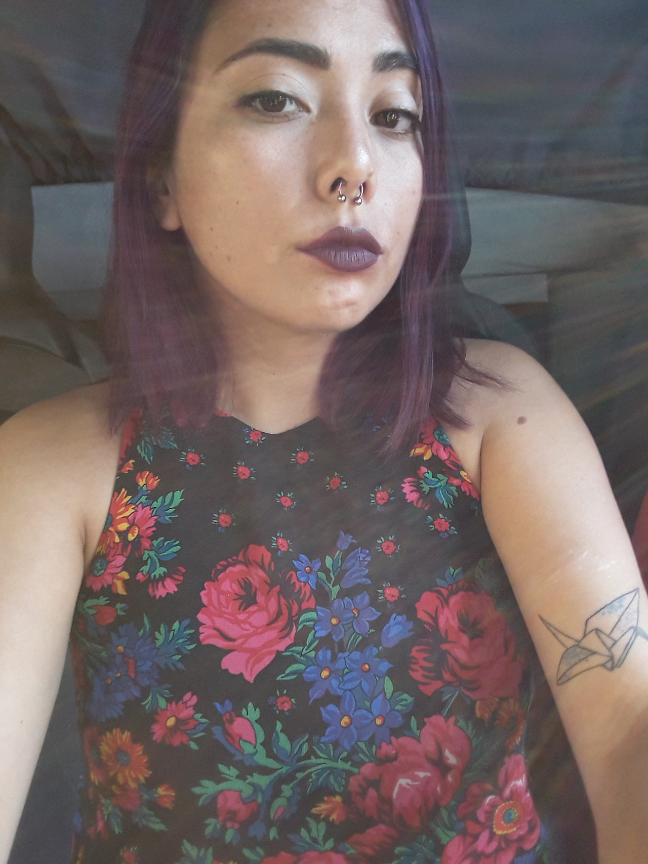 Aaaand bonus: me feelin really really cute w/ my new colorpop “are n be” and