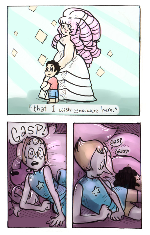 topsecretumbreonage:  goopy-amethyst:  three-legged-cow:  I’ve been thinking a lot about Pearl lately  ur not allowed to play with my heart like that   Why would you do that