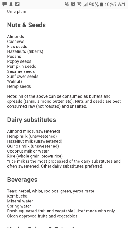 chantillyredrose: This is a list of foods that are “safe” foods, they help metabolism, p