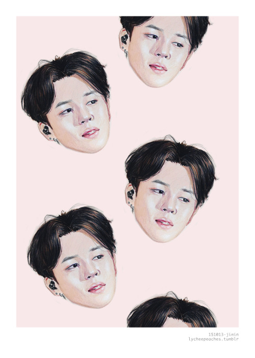 lycheepeaches:151013 JiminHappy Birthday :D↳ process vid