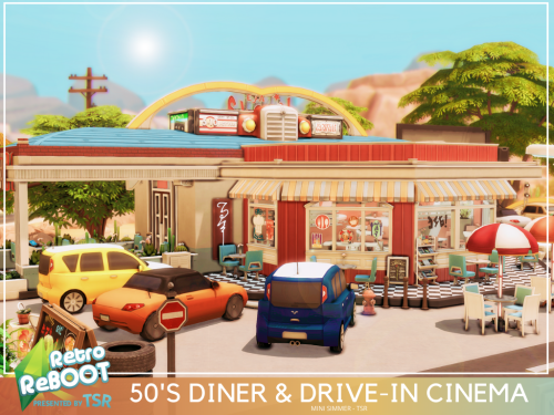  Retro ReBOOT - 50’s Diner and Drive-in CinemaThis creation is part of the Retro Reboot Coll