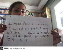 The sad part?  Best feminist argument I&rsquo;ve ever heard.  I&rsquo;m serious.  =_=