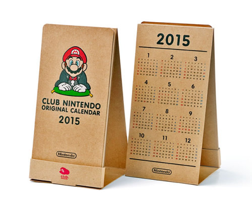 “ I love the Club Nintendo 2015 calendar ⊟ Going to all Club Nintendo Platinum and Gold members in Japan— along with an exclusive Club Nintendo Picross+ game! — this is the best Club Nintendo calendar I’ve ever seen. It features art of Mario...