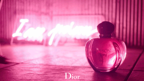 lunasolblogme:  #Dior #poison #Perfume  #gif ✨