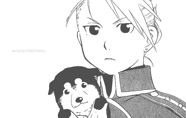avatarofalchemy:   Riza Hawkeye + Black Hayate  