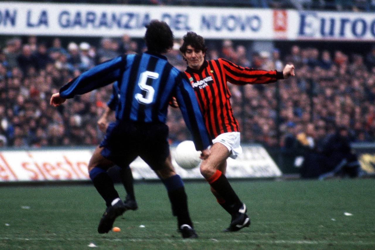 Calcio Pictures — Paolo Rossi - AC Milan (1985-1986)