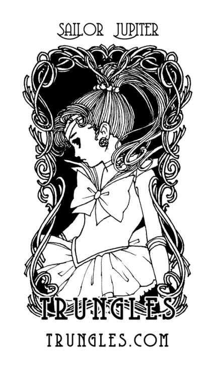 artoftrungles: Sailor Moon fanart cards for AX They’re each 2” x 3.5”, I think it 