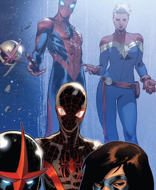 marvelcomicart:  Civil War II: Spider-Man 008 / Sara Pichelli & Jason Keith