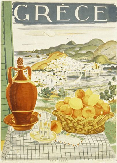 Gorgeous vintage posters of EOT (Greek Tourism Organisation) See more posters here 