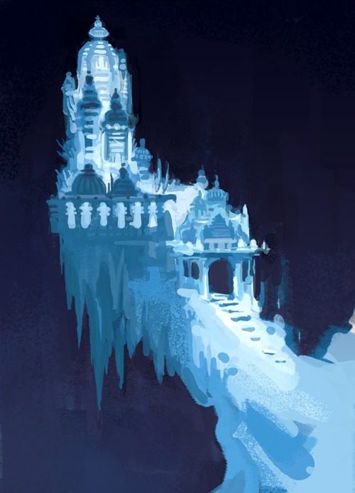 animationandsoforth: Frozen concept art by Scott Watanabe