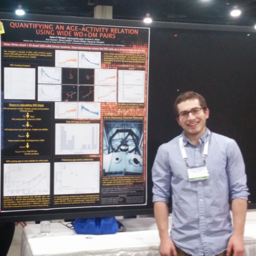 Congratulations to graduate student Dylan Morgan for winning a 2014 Chambliss Student Poster award a