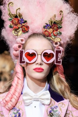 meanrunway:Dolce &amp; Gabbana FW 2018