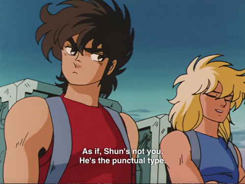 aquarius-saint:Seiya has been stuck as a third wheel for months and he’s still dealing with this shi