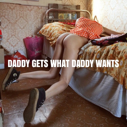 alphadaddy4sissy:  a-sissys-daddy:Don’t you ever forget that… Daddy takes what Daddy wants, when He wants it