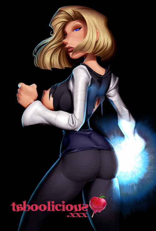 rule34andstuff:  Fictional Characters that I would “wreck”(provided they were non-fictional): Android 18(Dragon Ball Z). Set II.