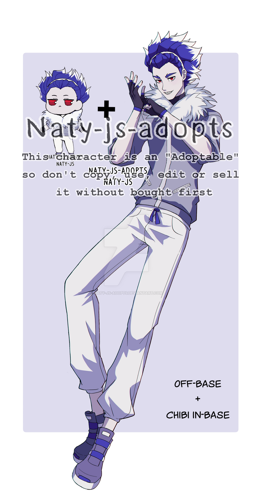 NATY-JS Adoptables Shop — [CLOSED] KNY ONI ADOPTABLE VI ~