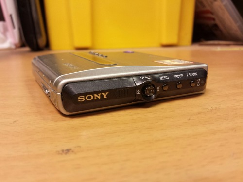 Sony MZ-NH1 Portable Minidisc Player, 2004