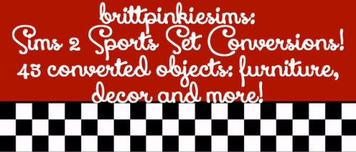 brittpinkiesims: The Sims 4: Sims 2 Sports Set Conversions! So, I’ve always wanted to convert 