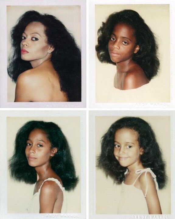 thepowerofblackwomen:   Diana Ross and her daughters Rhonda, Tracey and Chudney by