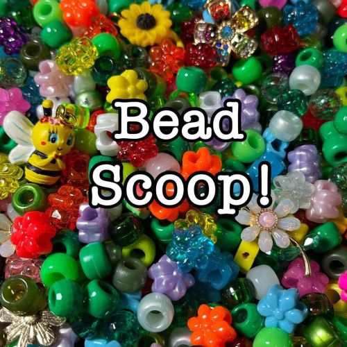 COMING MAY 1ST! May Flowers themed bead confetti! #beadconfetti #confetti #confettiscoops #beadscoo