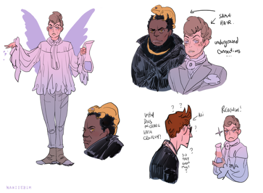 Michael and Ligur I wondered if GO had more counterparts in the way of how Beelzebub and Gabriel seemed pretty familiar with...