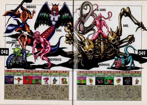 eirikrjs: At last, here they are. An orgy of scans of all the vintage Kaneko demon artwork featured 