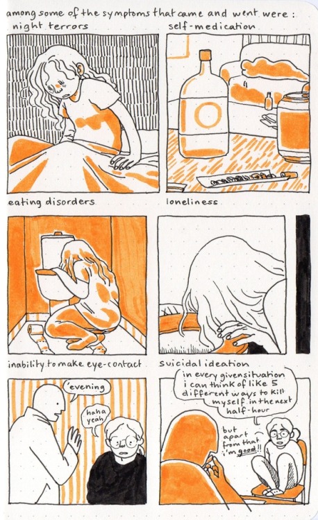 margautshorjian:a little comic about trauma with the meta ending nobody asked for