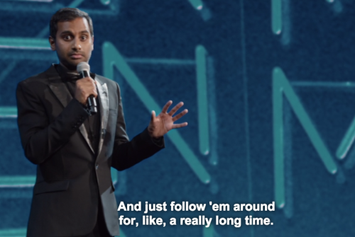 white-wid0w:hydrogencellophane:theladydamfino:THIS SPECIAL IS SO IMPORTANT.I adore him.Aziz is the k