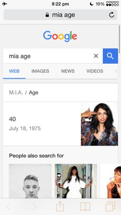 moisemorancy:  uberfag:  open-plan-infinity:  vonricco:  56blogscrazy:  MIA is 40 looking 17   This lady CANT be 40 years old😱😻    THERE IS NO WAY SHE IS 40 WHAT THE FUCK   Son, what?