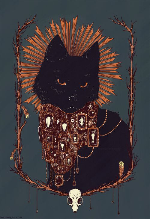 morggo:Sanctus Cattus. Bit of context: domesticated cats are historically known as pest control. How