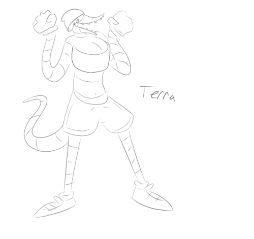 polygonfighter: Two worm swatters! Terra the earthworm comes from a small place where she happily at