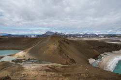 upturning:  Views of Krafla, Iceland by Michael