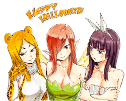 fairynalutail:    Happy Halloween!    ©